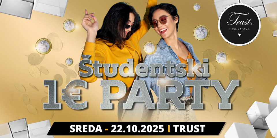 Študentski 1€ party